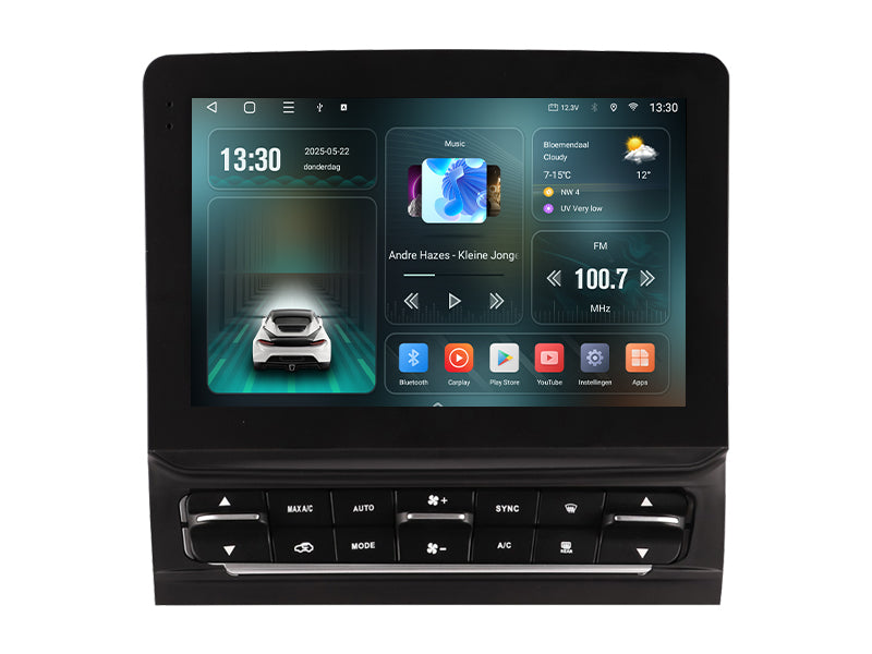 Maserati Quattroporte | Android 15 | 10.5 inch Autoradio | 2017 t/m 2023 | CarPlay & Android Auto