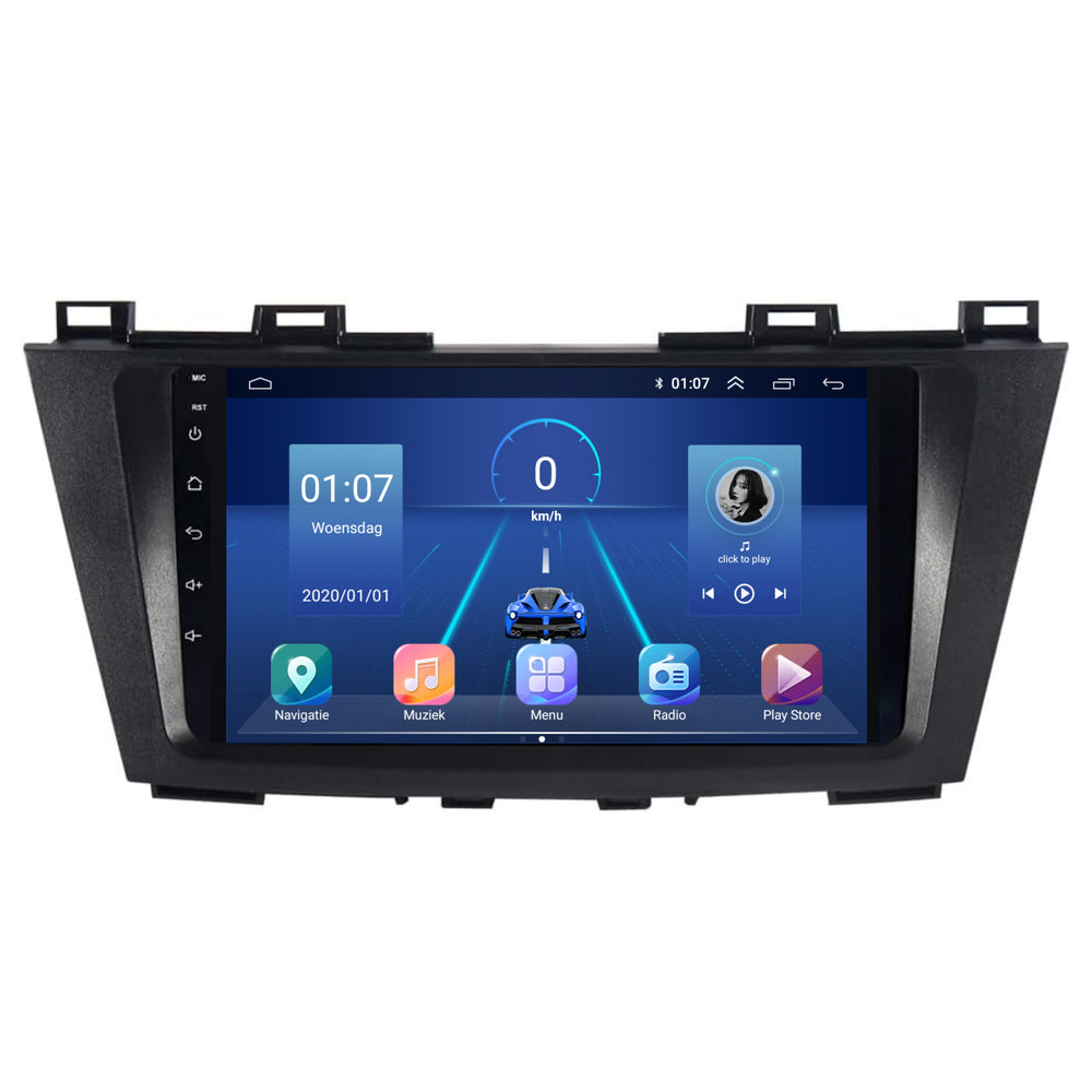 Mazda5 | Androide 13 | Radio de coche | 2010 a 2015 | CarPlay y Android Auto