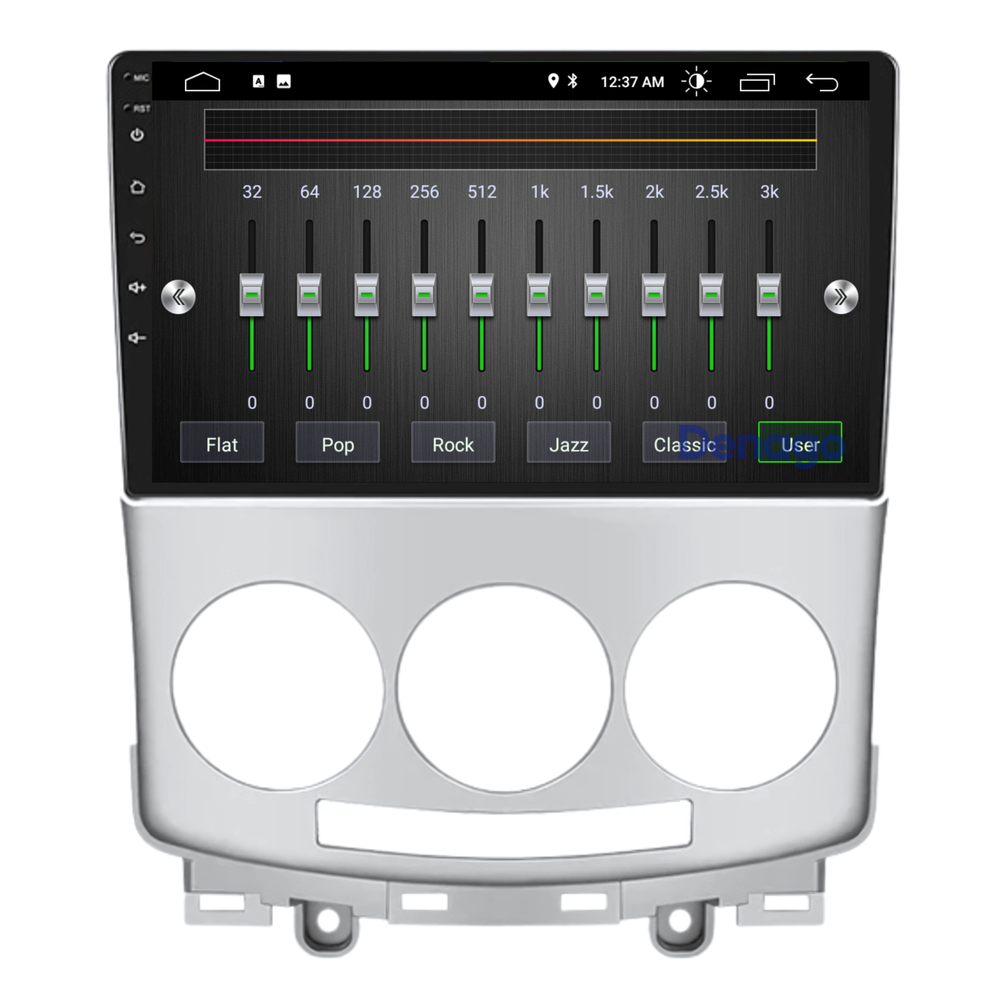 Mazda 5 CarPlay car radio | 2005 to 2010 | Denago DNG-A36 | 9 inches | Android 13 | Wireless CarPlay & Android Auto