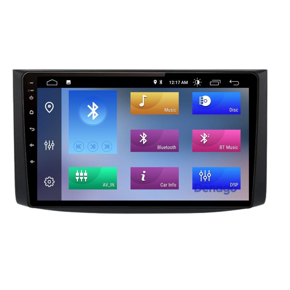 Autoradio CarPlay pour Chevrolet Aveo | 2006 à 2012 | Denago DNG-A184 | Écran 9 pouces | Android 13 | CarPlay sans fil & Android Auto