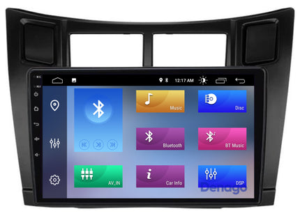 Toyota Yaris CarPlay car radio | 2005 to 2012 | Denago DNG-A297 | 9 inches | Android 13 | Wireless CarPlay & Android Auto