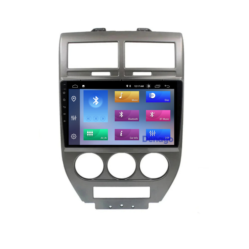 Radio para coche Jeep Compass CarPlay | 2006 a 2010 | Denago DNG-A214 | 9 pulgadas | Androide 13 | CarPlay inalámbrico y Android Auto
