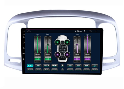 Hyundai Accent | Android 13 | Autoradio | 2007 t/m 2011 | Carplay & Android Auto