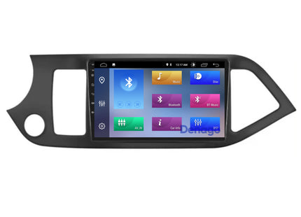 Kia Picanto CarPlay autoradio | 2011 t/m 2016 | Denago DNG-A337 | 9 inch | Android 13 | Draadloos CarPlay & Android Auto