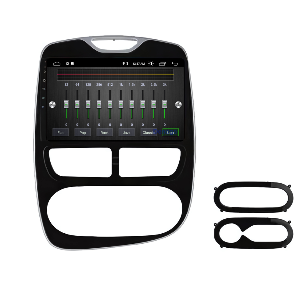 Renault Clio 4 CarPlay car radio | 2013 to 2015 | Denago DNG-A20 | 9 inches | Android 13 | Wireless CarPlay & Android Auto