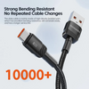 USB-A naar USB-C Kabel 2 Meter | Geschikt voor CarPlay & Android Auto | Paars