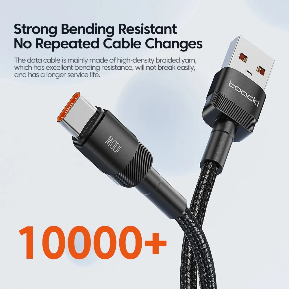 USB-A naar USB-C Kabel 2 Meter | Geschikt voor CarPlay & Android Auto | Paars