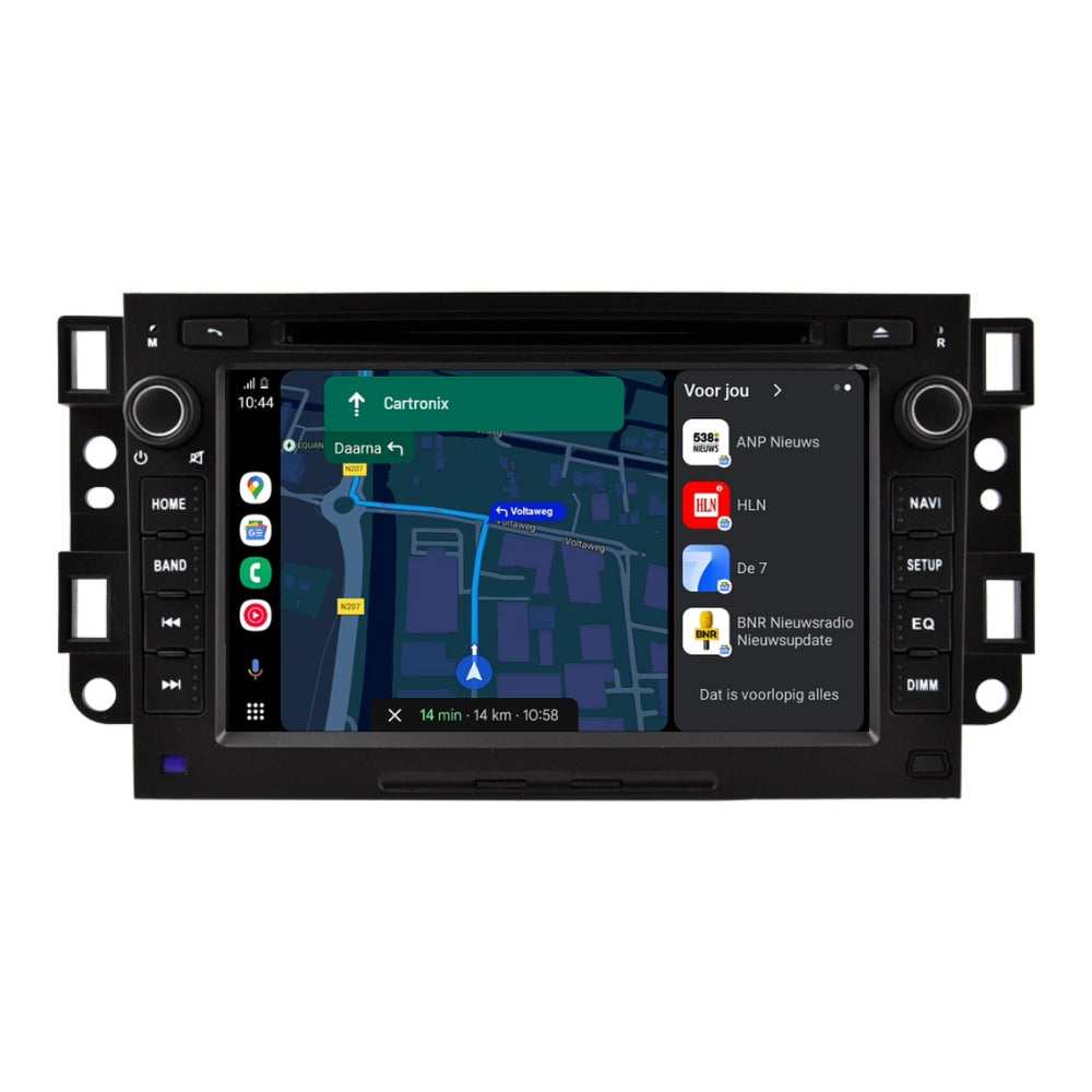 Chevrolet Captiva | Androide 14 | Radio de coche | 2006 a 2012 | Carplay y Android Auto