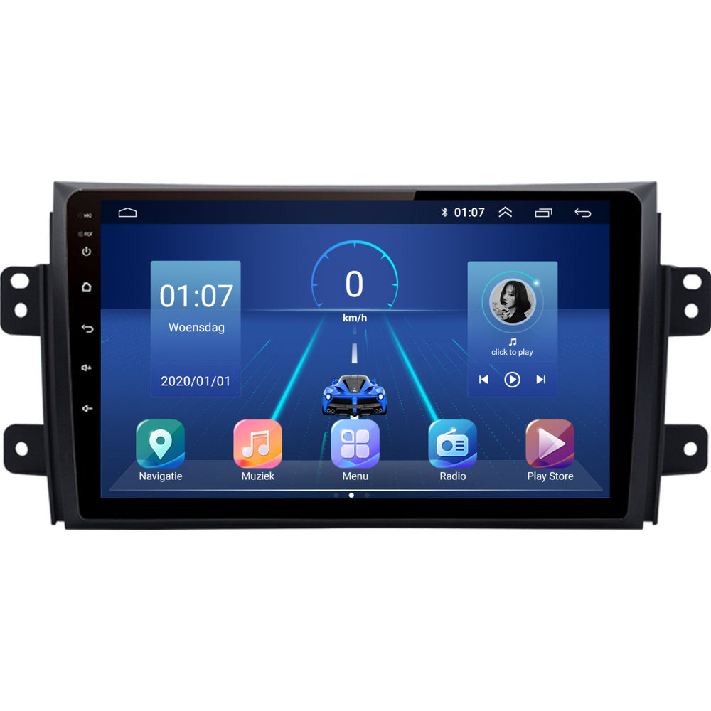 Suzuki SX4 | Android 13 | Autoradio | 2006 t/m 2011 | CarPlay & Android Auto