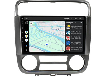 Honda Stream | Android 13 | Autoradio | 2000 t/m 2006 | Carplay & Android Auto