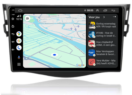 Toyota RAV4 | Android 13  | Autoradio | 2006 t/m 2013 | Carplay & Android Auto