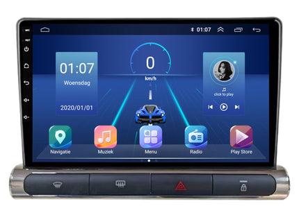 Autoradio Android pour Citroën C3 | 2016 à 2024 | Compatible CarPlay & Android Auto | 4 boutons