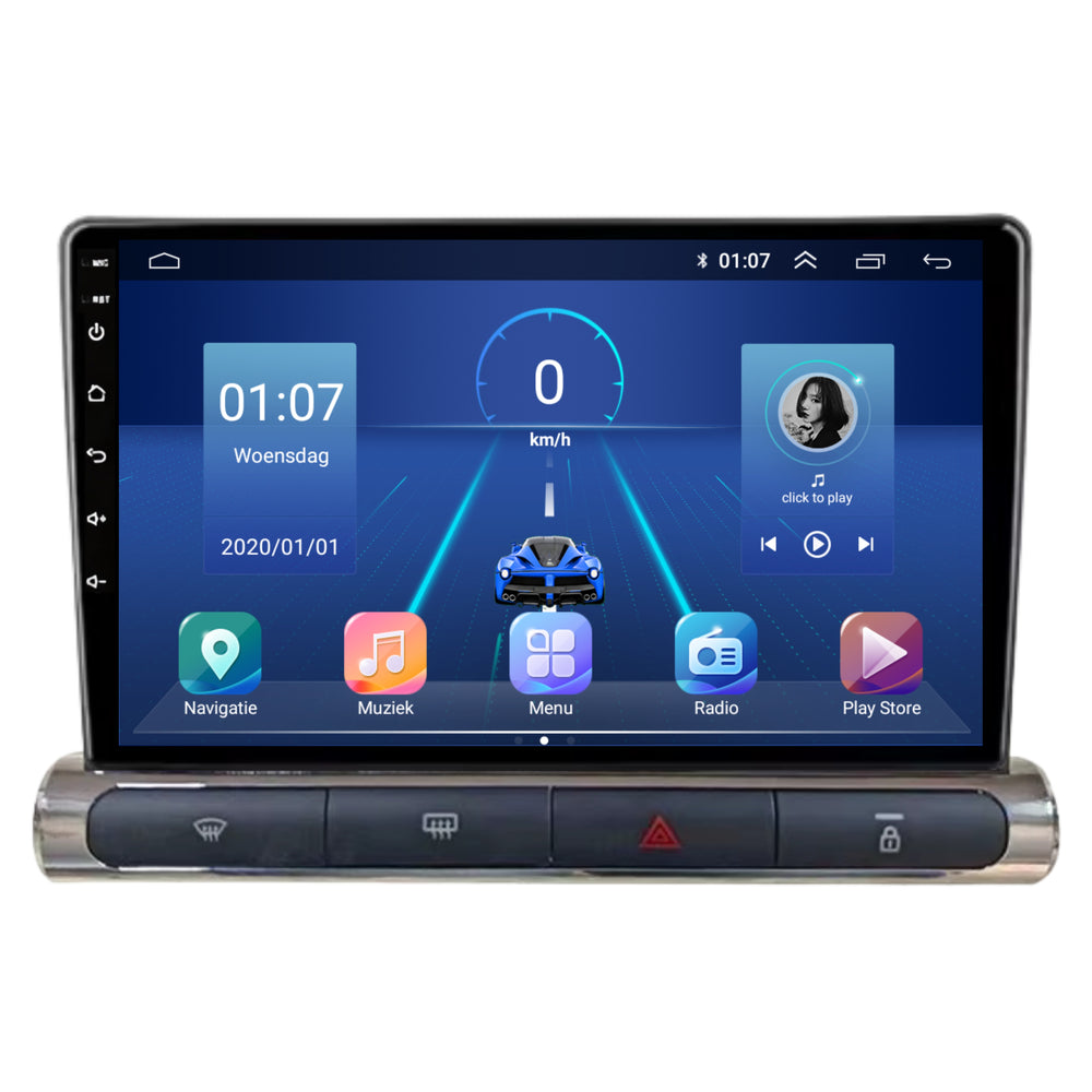 Citroen C3 Android Car Radio | 2016 to 2024 | CarPlay & Android car | 4 buttons