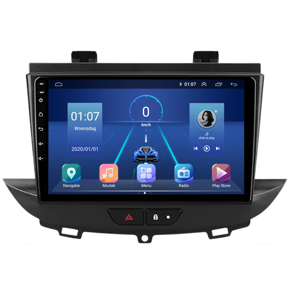 Opel Crossland | Androide 13 | Radio de coche | 2016 a 2020 | CarPlay y Android Auto