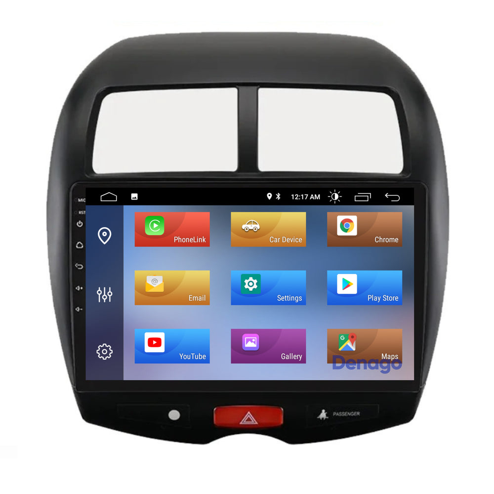 Radio para coche Mitsubishi ASX CarPlay | 2010 a 2015 | Denago DNG-A117 | 9 pulgadas | Androide 13 | CarPlay inalámbrico y Android Auto