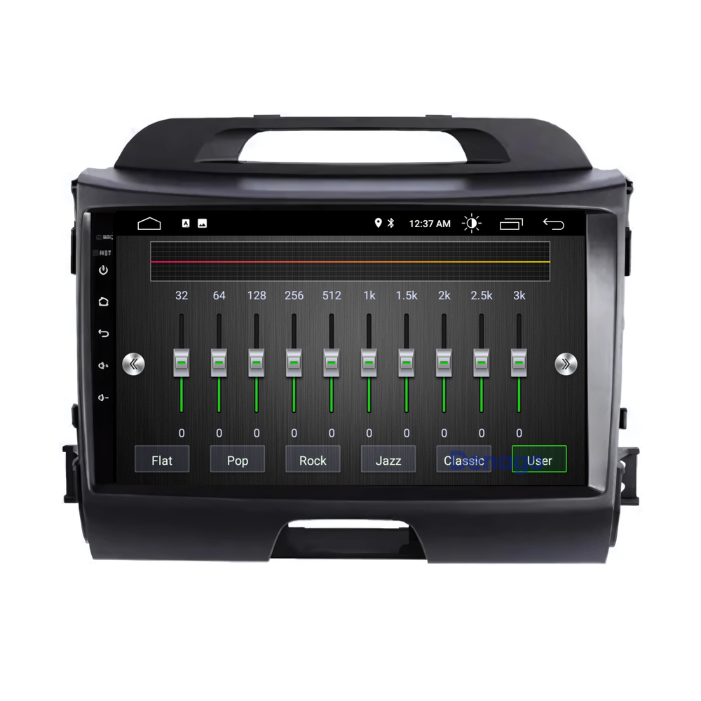 Kia Sportage CarPlay autoradio | 2010 t/m 2015 | Denago DNG-A33 | 9 inch | Android 13 | Draadloos CarPlay & Android Auto
