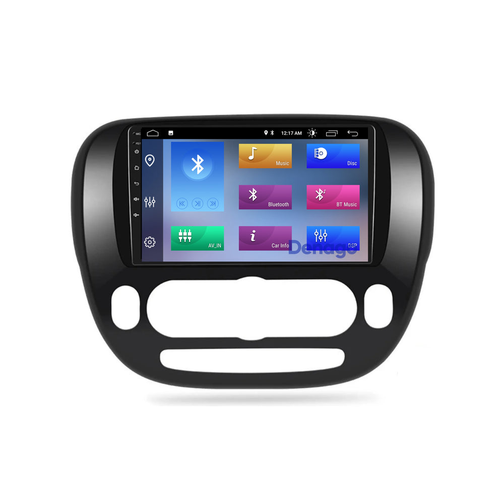 Radio para coche Kia Soul CarPlay | 2014 a 2018 | Denago DNG-A198 | 9 pulgadas | Androide 13 | CarPlay inalámbrico y Android Auto