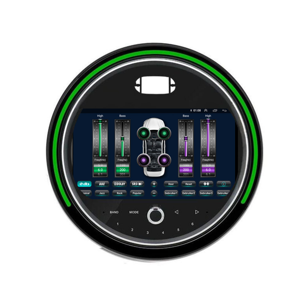 Android 13 CarPlay Autoradio voor Mini Cooper F55/F56/Clubman | 2014 t/m 2020