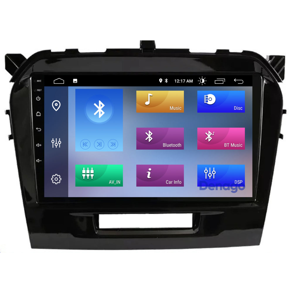 Suzuki Vitara CarPlay car radio | 2015 to 2023 | Denago DNG-A125 | 9 inches | Android 13 | Wireless CarPlay & Android Auto