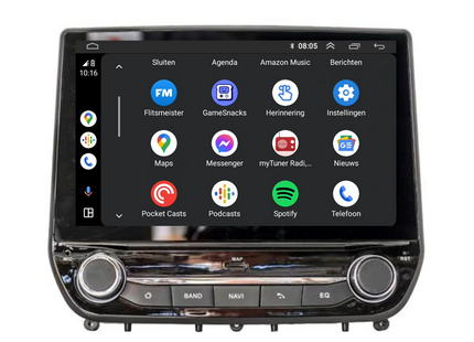 Ford Fiesta | Android 13 | Autoradio | 2017 t/m 2023 | CarPlay & Android Auto