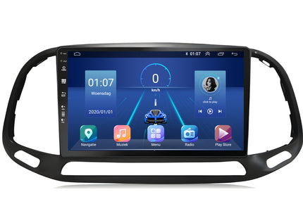 Fiat Doblo | Android 13 | Autoradio | 2015 t/m 2021 | CarPlay & Android Auto