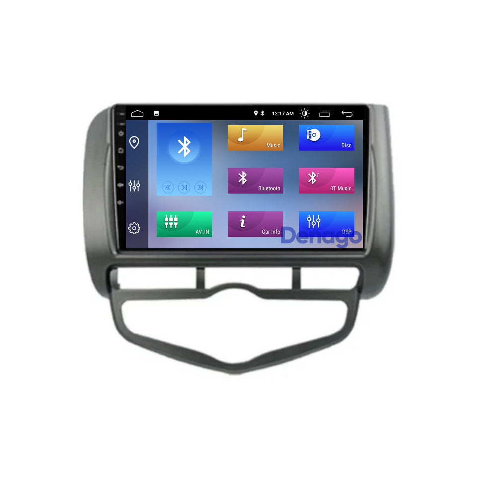 Radio para coche Honda Jazz CarPlay | 2005 a 2008 | Denago DNG-A202 | 9 pulgadas | Androide 13 | CarPlay inalámbrico y Android Auto
