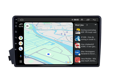 Ssangyong Actyon | Android 13 | Autoradio | 2005 t/m 2011 | Carplay & Android Auto