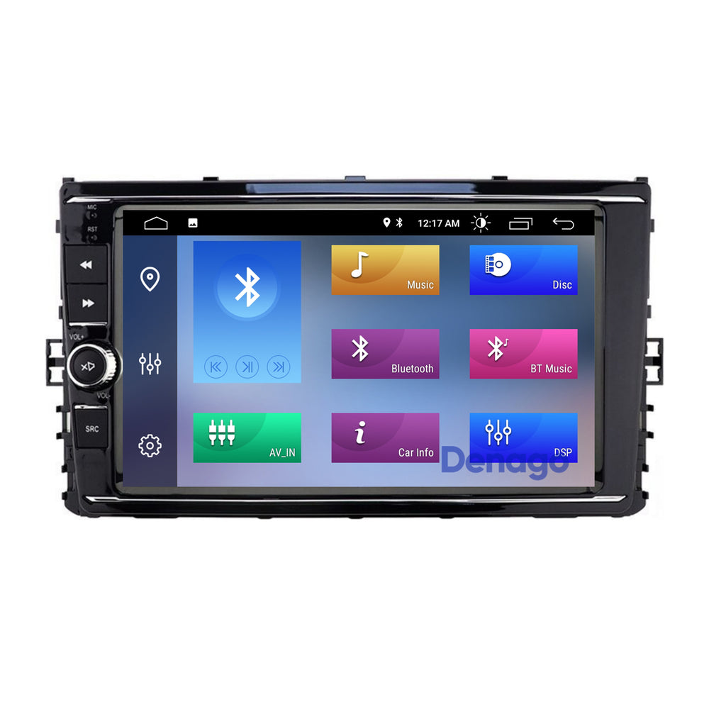 Volkswagen Polo 6 CarPlay autoradio | 2017 t/m 2025 | Denago DNG-A356 | 9 inch | Android 13 | Draadloos CarPlay & Android Auto