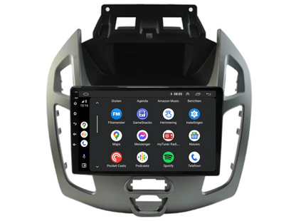 Ford Transit Tourneo Connect Android Autoradio | Grijs | 2013 t/m 2018 | CarPlay