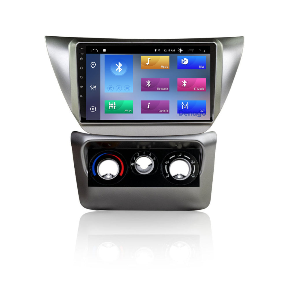 Radio de coche Mitsubishi Lancer IX CarPlay | 2003 a 2007 | Denago DNG-A151 | 9 pulgadas | Androide 13 | CarPlay inalámbrico y Android Auto