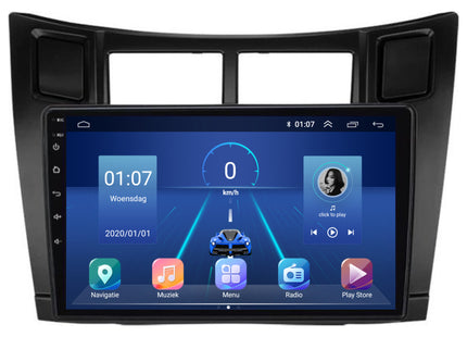 Toyota Yaris | Android 13 | Autoradio | 2005 t/m 2012 | CarPlay & Android Auto