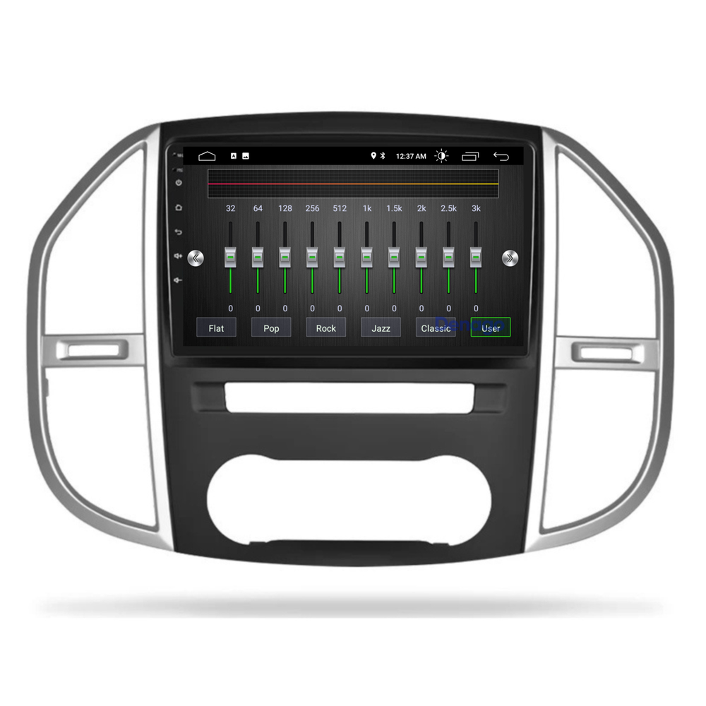 Radio para coche Mercedes Vito CarPlay | 2015 a 2024 | Denago DNG-A42 | 10 pulgadas | Androide 13 | CarPlay inalámbrico y Android Auto