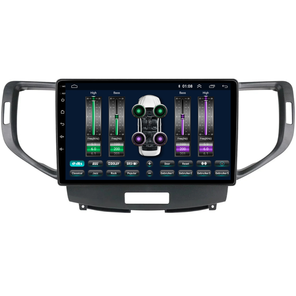 Honda Accord Android Autoradio | 2009 t/m 2013 | CarPlay
