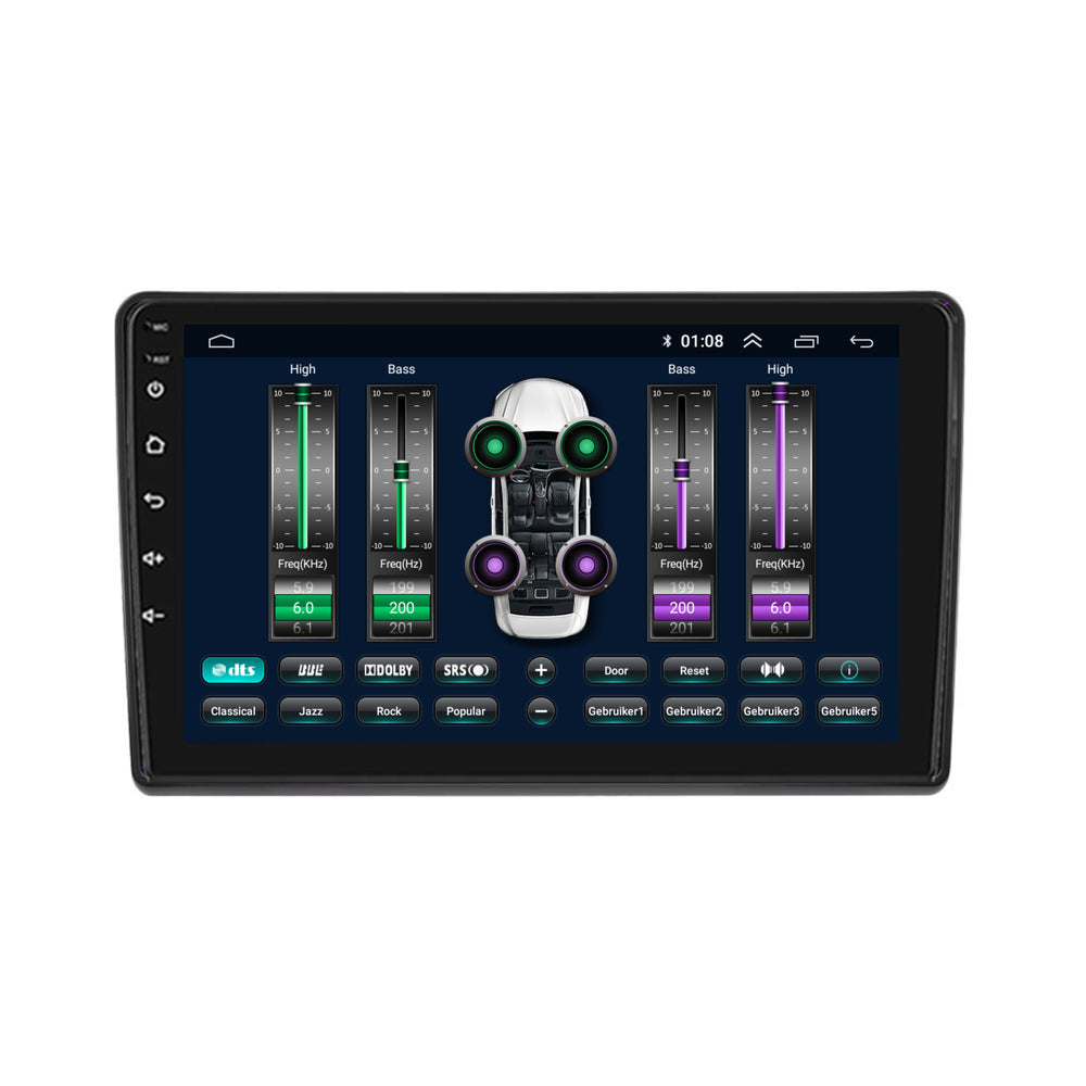 Citroën Jumpy Android 13 car radio CarPlay Android Auto 2007-2016