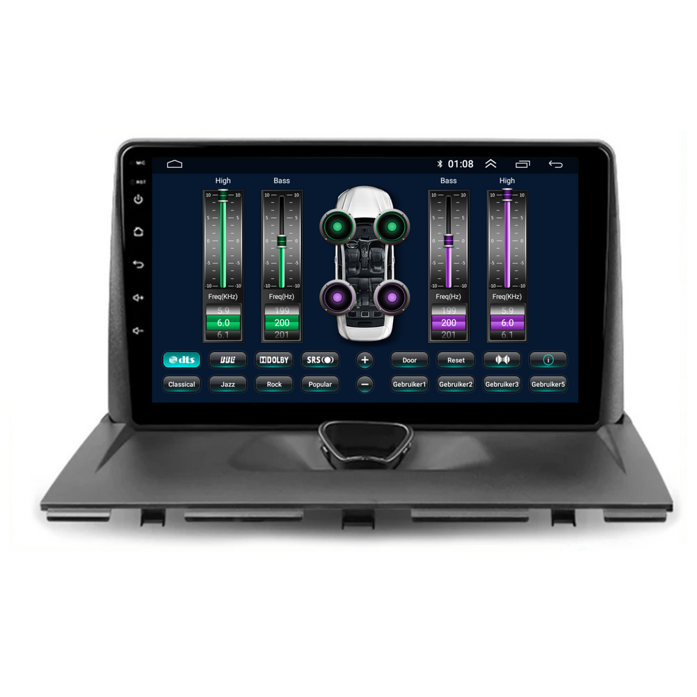 Citroën Jumpy Android 13 car radio CarPlay Android Auto 2007-2016