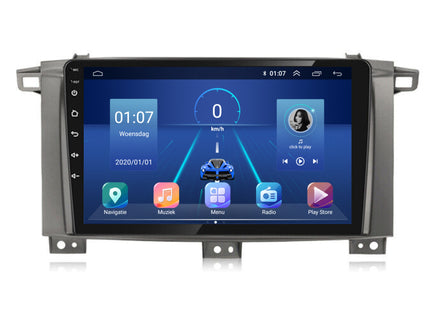 Land Cruiser LC100 | Android 13 | Autoradio | 2005 t/m 2007 | CarPlay & Android Auto