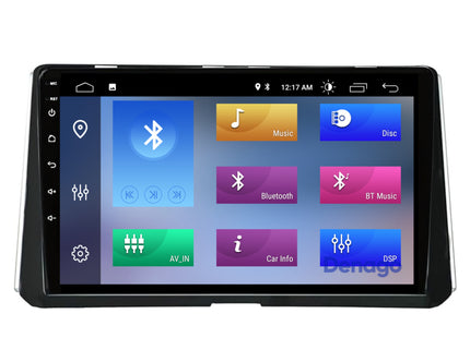 Toyota Corolla CarPlay autoradio | 2018 t/m 2020 | Denago DNG-A144 | 9 inch | Android 13 | Draadloos CarPlay & Android Auto