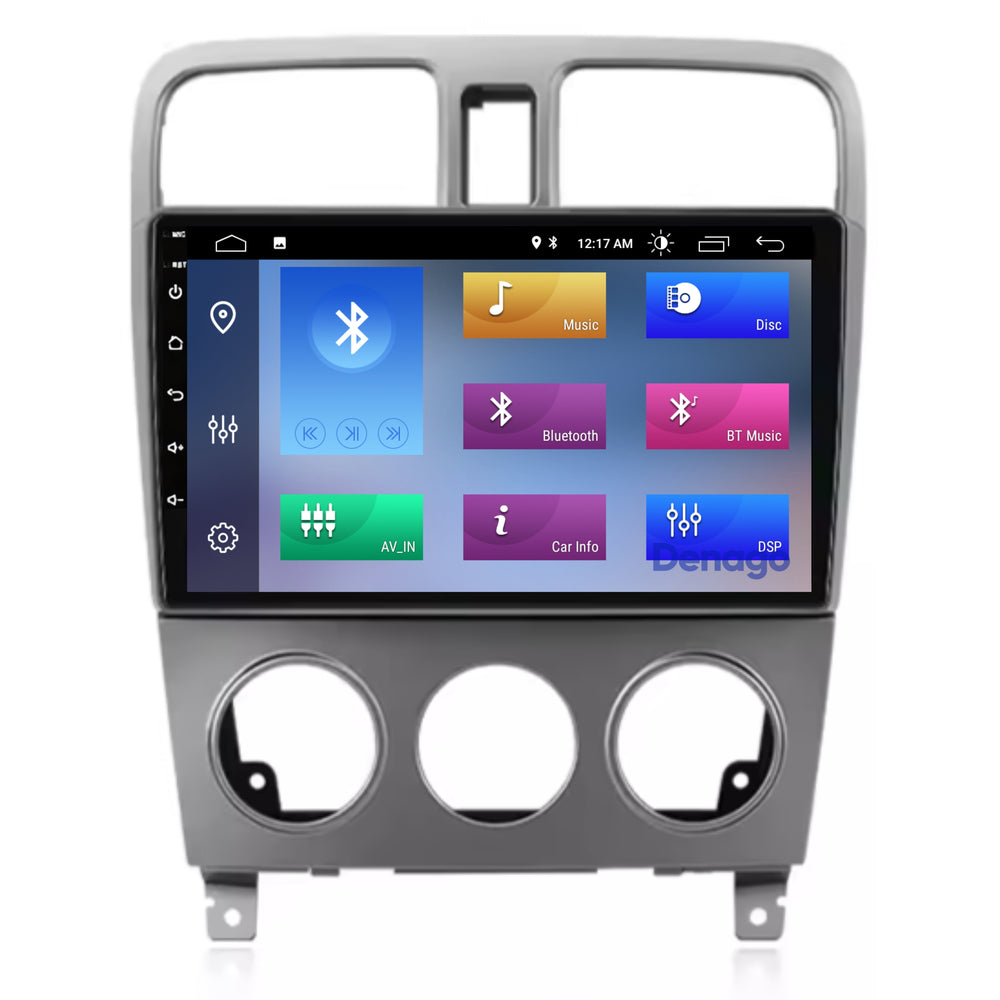 Autoradio CarPlay pour Subaru Forester SG | 2002 à 2008 | Denago DNG-A139 | Écran 9 pouces | Android 13 | CarPlay sans fil & Android Auto