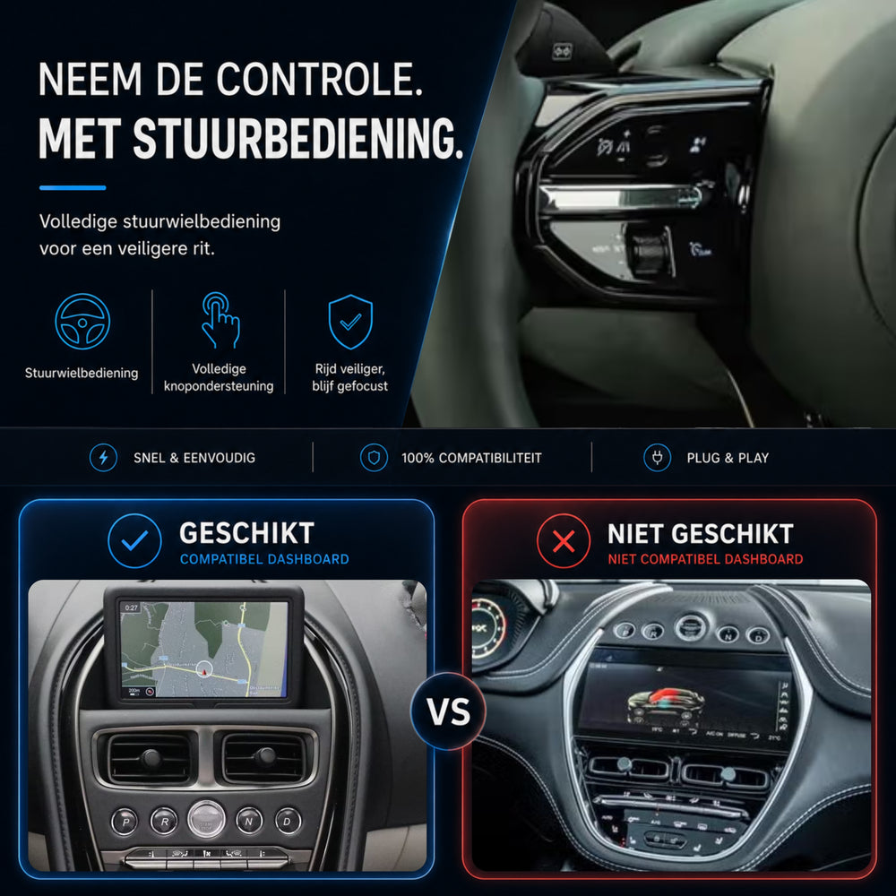 Aston Martin DB11 | 2016 t/m 2023 | CarPlay & Android Auto Box