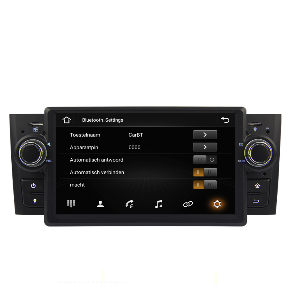 Fiat Punto/Linea Autoradio Android | 2006 à 2015 | CarPlay