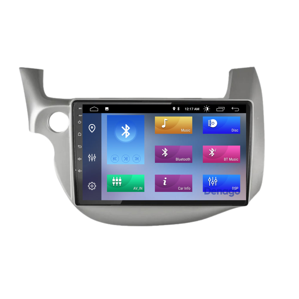 Honda Jazz CarPlay car radio | 2008 to 2013 | Denago DNG-A127 | 9 inches | Android 13 | Wireless CarPlay & Android Auto