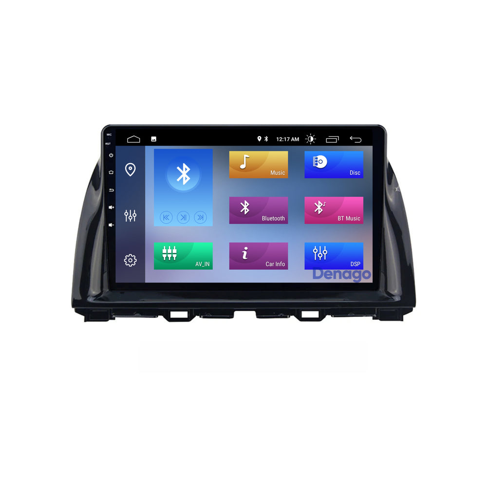 Mazda CX-5 CarPlay autoradio | 2012 t/m 2016 | Denago DNG-A345 | 10 inch | Android 13 | Draadloos CarPlay & Android Auto