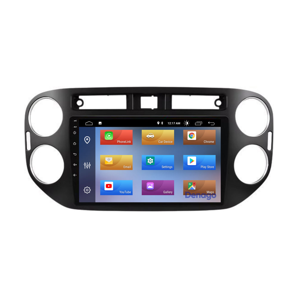 Volkswagen Tiguan CarPlay autoradio | 2007 t/m 2015 | Denago DNG-A380 | 9 inch | Android 13 | Draadloos CarPlay & Android Auto