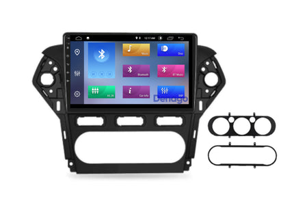 Ford Mondeo CarPlay autoradio | 2003 t/m 2014 | Denago DNG-A205 | 9 inch | Android 13 | Draadloos CarPlay & Android Auto | Zwart frame