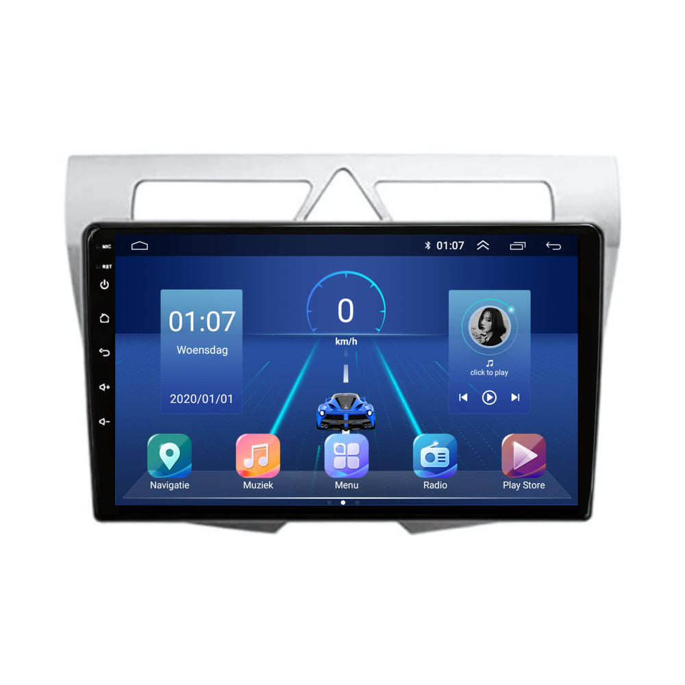 Kia Picanto | Radio de coche | 2008 a 2010 | Carplay y Android Auto | Plata