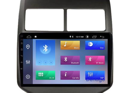 Chevrolet Aveo CarPlay autoradio | 2011 t/m 2015 | Denago DNG-A129 | 9 inch | Android 13 | Draadloos CarPlay & Android Auto