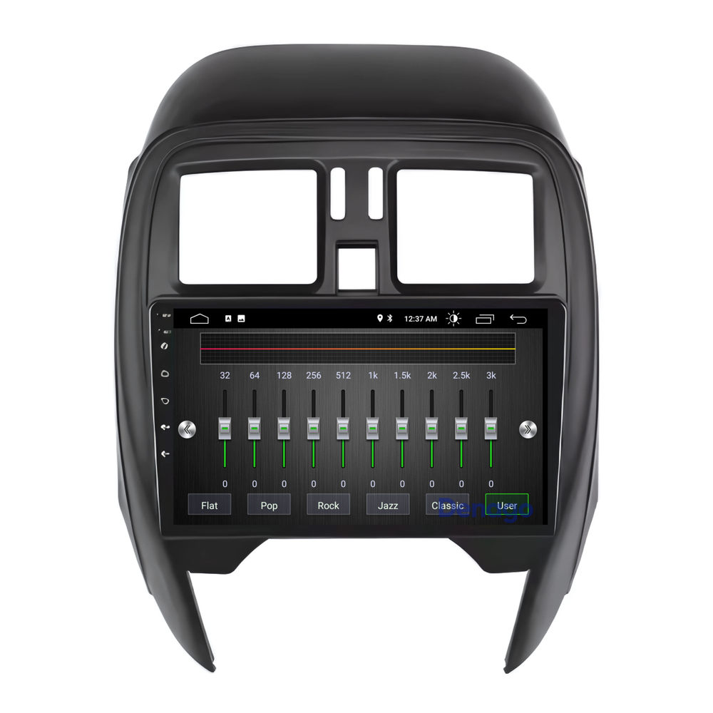 Radio del coche Nissan Micra CarPlay | 2013 a 2017 | Denago DNG-A27 | 9 pulgadas | Androide 13 | CarPlay inalámbrico y Android Auto