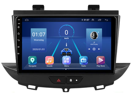 Opel GrandLand X | Android 13 | Autoradio | 2016 t/m 2020 | CarPlay & Android Auto