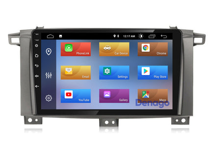 Toyota Land Cruiser LC100 CarPlay autoradio | 2005 t/m 2007 | Denago DNG-A338 | 9 inch | Android 13 | Draadloos CarPlay & Android Auto
