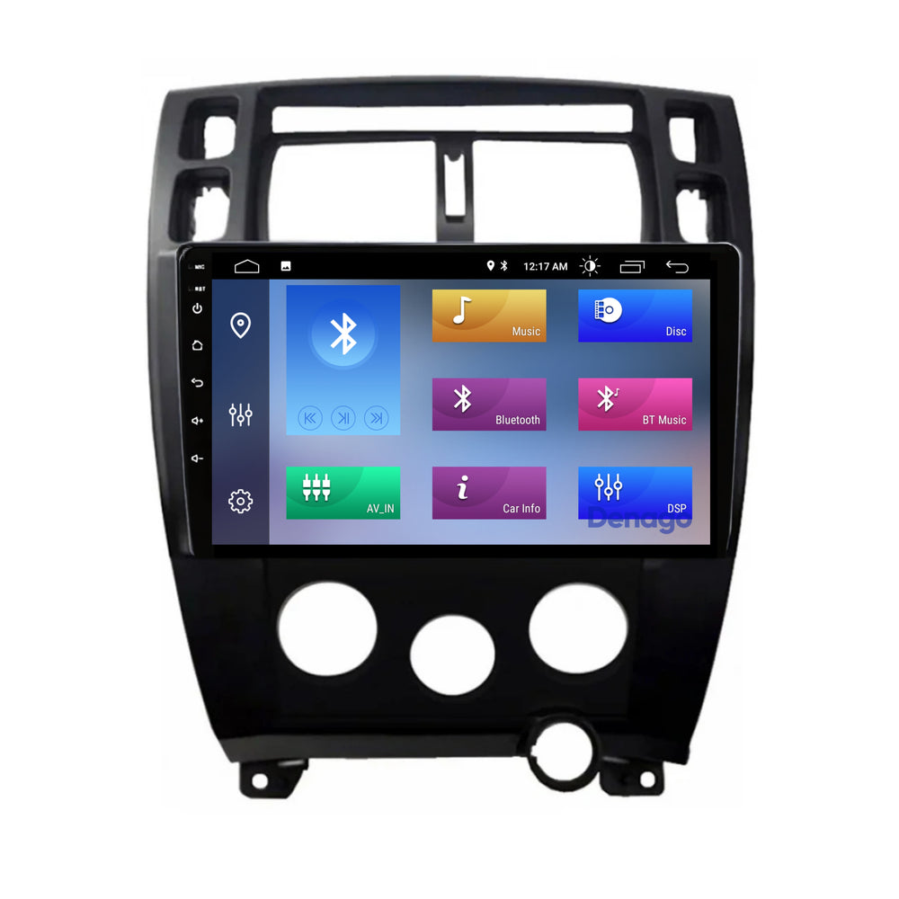 Radio para coche Hyundai Tucson CarPlay | 2004 a 2010 | Denago DNG-A89 | 9 pulgadas | Androide 13 | CarPlay inalámbrico y Android Auto